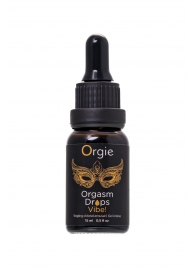 Возбуждающий гель для клитора ORGIE Orgasm Drops Vibe - 15 мл. - ORGIE - купить с доставкой в Рубцовске
