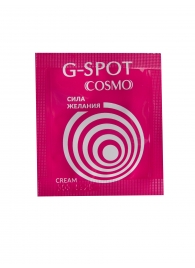 Стимулирующий интимный крем для женщин Cosmo G-spot - 2 гр. - Биоритм - купить с доставкой в Рубцовске