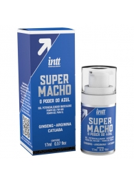 Мужской стимулирующий гель Super Macho - 17 мл. - INTT - купить с доставкой в Рубцовске