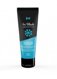 Лубрикант на водной основе Ice Black с ледяным эффектом - 50 мл. - INTT - купить с доставкой в Рубцовске