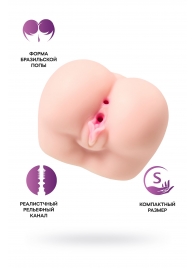 Реалистичный мастурбатор Paula с 2 любовными тоннелями - ToyFa - в Рубцовске купить с доставкой
