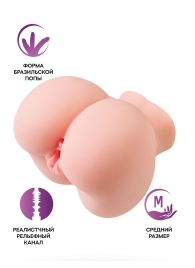 Реалистичный мастурбатор Giovanna - ToyFa - в Рубцовске купить с доставкой