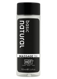 Массажное масло для тела Natural Basic - 100 мл. - HOT - купить с доставкой в Рубцовске