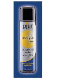 Анальный лубрикант pjur ANALYSE ME Comfort Water Anal Glide - 2 мл. - Pjur - купить с доставкой в Рубцовске