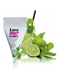 Съедобное согревающее массажное масло Love Me Tender Mojito с ароматом мохито - 10 мл. - Love to Love - купить с доставкой в Рубцовске