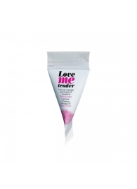 Съедобное согревающее массажное масло Love Me Tender Cotton Candy с ароматом сладкой ваты - 10 мл. - Love to Love - купить с доставкой в Рубцовске