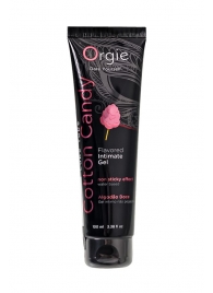 Интимный гель на водной осное Lube Tube Cotton Candy со вкусом сахарной ваты - 100 мл. - ORGIE - купить с доставкой в Рубцовске
