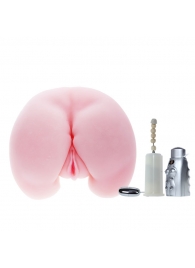 Вибрирующий мастурбатор-попка с ротацией и пультом управления - Baile - в Рубцовске купить с доставкой