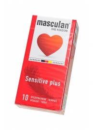 Презервативы Masculan Sensitive plus - 10 шт. - Masculan - купить с доставкой в Рубцовске