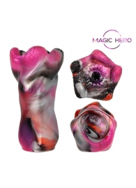 Разноцветный фантазийный мастурбатор - Bior toys - в Рубцовске купить с доставкой