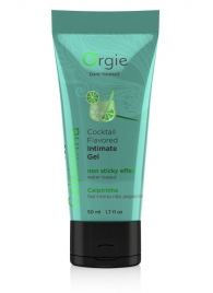 Съедобный интимный гель Orgie Lube Tube Cocktail Caipirinha - 50 мл. - ORGIE - купить с доставкой в Рубцовске