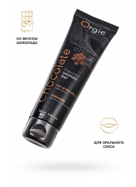Интимный гель на водной основе Lube Tube Chocolate с шоколадным вкусом - 100 мл. - ORGIE - купить с доставкой в Рубцовске