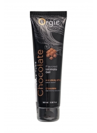 Интимный гель на водной основе Lube Tube Chocolate с шоколадным вкусом - 100 мл. - ORGIE - купить с доставкой в Рубцовске