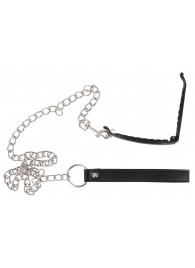 Зажим для половых губ с поводком Pussy Clamp With A Leash - Orion - купить с доставкой в Рубцовске
