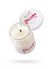 Массажная свеча Сoconut Cream - 35 мл. - Pecado - купить с доставкой в Рубцовске