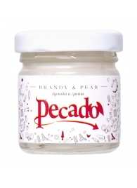 Массажная свеча Brandy   Pear - 35 мл. - Pecado - купить с доставкой в Рубцовске