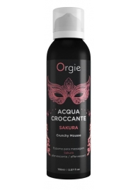 Хрустящая пенка для массажа Orgie Acqua Croccante Sakura с ароматом сакуры - 150 мл. - ORGIE - купить с доставкой в Рубцовске
