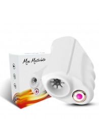 Белый вибромастурбатор Mini Masturbator - Silicone Toys - в Рубцовске купить с доставкой