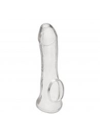 Прозрачная насадка на пенис Transparent Penis Enhancing Sleeve Extension - 15,9 см. - BlueLine - в Рубцовске купить с доставкой