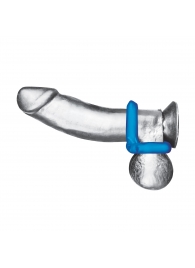 Комплект из 2 эрекционных колец-восьмерок 2-Pack Duo Cock And Ball Stamina Enhancement Ring - BlueLine - в Рубцовске купить с доставкой