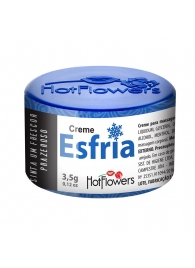 Возбуждающий крем Esfria с охлаждающим эффектом - 3,5 гр. - HotFlowers - купить с доставкой в Рубцовске