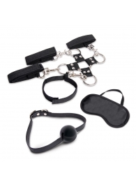 Набор для фиксации из 7 предметов Hogtie   Ball Gag Kit - Lux Fetish - купить с доставкой в Рубцовске