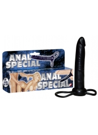 Насадка-фаллоимитатор с двумя кольцами для крепления - 16 см. - Orion - в Рубцовске купить с доставкой