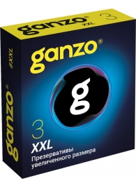Презервативы увеличенного размера Ganzo XXL - 3 шт. - Ganzo - купить с доставкой в Рубцовске