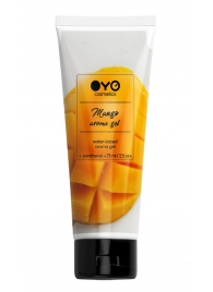 Лубрикант на водной основе OYO Aroma Gel Mango с ароматом манго - 75 мл. - OYO - купить с доставкой в Рубцовске