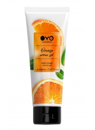 Лубрикант на водной основе OYO Aroma Gel Orange с ароматом апельсина - 75 мл. - OYO - купить с доставкой в Рубцовске