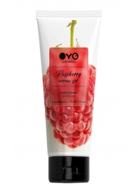 Лубрикант на водной основе OYO Aroma Gel Raspberry с ароматом малины - 75 мл. - OYO - купить с доставкой в Рубцовске