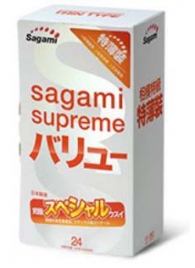Ультратонкие презервативы Sagami Xtreme SUPERTHIN - 24 шт. - Sagami - купить с доставкой в Рубцовске