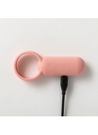 Коралловое эрекционное кольцо Iroha SVR Coral Pink - Tenga - в Рубцовске купить с доставкой