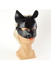 Черная кржаная маска Pussy - Sitabella - купить с доставкой в Рубцовске