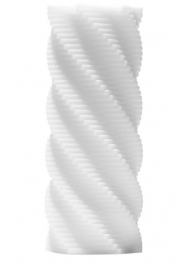 Белый 3D мастурбатор SPIRAL - Tenga - в Рубцовске купить с доставкой