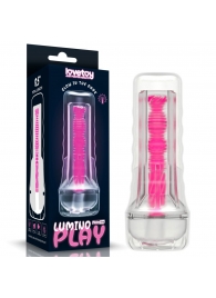 Светящийся в темноте мастурбатор 8.5 Lumino Play Masturbator - Lovetoy - в Рубцовске купить с доставкой