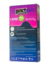 Набор презервативов Bolt Condoms - Luxe - купить с доставкой в Рубцовске
