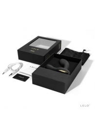 Чёрный перезаряжаемый стимулятор простаты Bruno Black - Lelo - в Рубцовске купить с доставкой