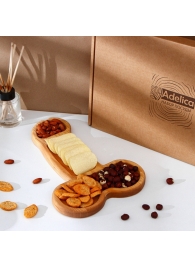 Деревянное блюдо для подачи в форме члена (32,5 х 20 х 1,7 см) - Сима-Ленд - купить с доставкой в Рубцовске