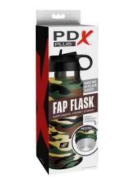 Мастурбатор в камуфляжной колбе Fap Flask - Pipedream - в Рубцовске купить с доставкой