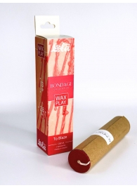 Низкотемпературная свеча для тактильной практики Wax Play To Blaze - Lola Games - купить с доставкой в Рубцовске