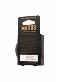 Ультратонкие презервативы MAXUS AIR Ultra Thin - 3 шт. - Maxus - купить с доставкой в Рубцовске