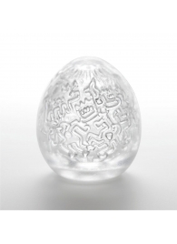 Мастурбатор-яйцо Keith Haring EGG PARTY - Tenga - в Рубцовске купить с доставкой