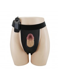 Полый вибрострапон на регулируемых трусиках Draven - 17,5 см. - Baile - купить с доставкой в Рубцовске