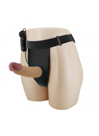 Полый вибрострапон на регулируемых трусиках Draven - 17,5 см. - Baile - купить с доставкой в Рубцовске