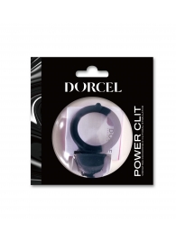 Черное эрекционное кольцо Power Clit - Dorcel - в Рубцовске купить с доставкой