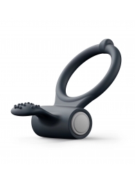 Черное эрекционное кольцо Power Clit - Dorcel - в Рубцовске купить с доставкой