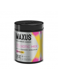 Цветные ароматизированные презервативы MAXUS Exotic Mix - 15 шт. - Maxus - купить с доставкой в Рубцовске