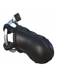 Черный замок верности Extreme Silicone Cock Blocker - Pipedream - купить с доставкой в Рубцовске