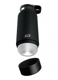 Черный мастурбатор в виде бутылки Fap Flask - Pipedream - в Рубцовске купить с доставкой